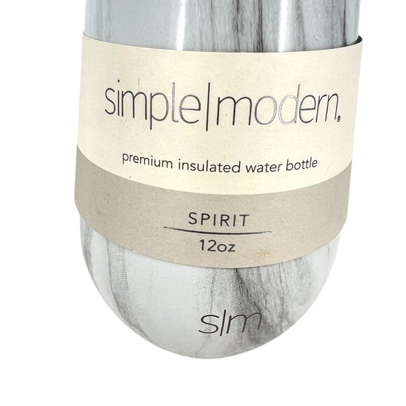Simple Modern Spirit 12oz Premium Insulated Water Bottle With Lid NWT - Picture 2 of 8